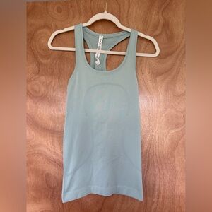 Lululemon Athletica Teal Racerback Tank Top
